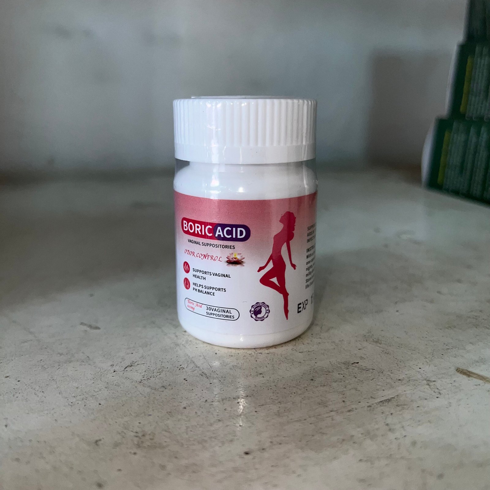 Feminine Hygiene Boric Acid Suppositories – Gentle Intimate Care Support Capsules