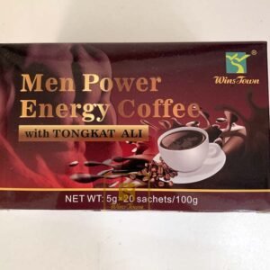 Winstown Men’s Energy Coffee Blend – Natural Vitality & Stamina Support Drink