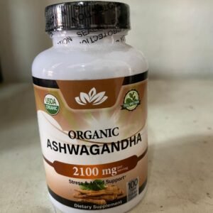 Organic Ashwagandha Capsules – Natural Stress & Energy Support Supplement