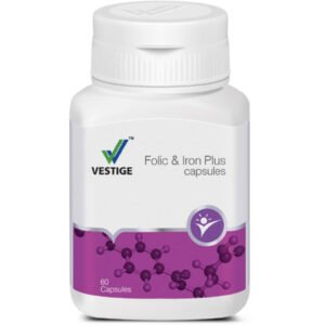 Vestige Folic & Iron Plus Capsules Ghana – Daily Nutritional & Wellness Support