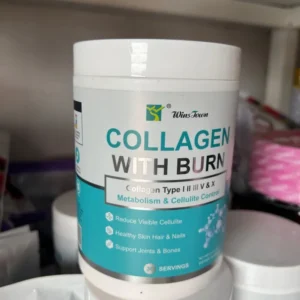 Winstown Collagen with Burn | Collagen Beauty & Wellness Supplement for Skin, Hair & Active Lifestyle Support